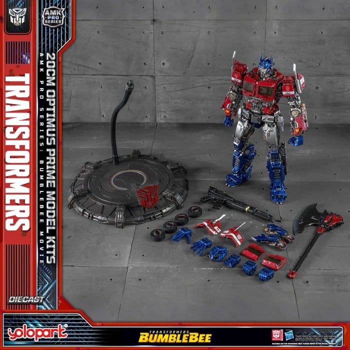 Transformers: Bumblebee AMK PRO Series Plastic Model Kit Optimus Prime 20 cm Image 4