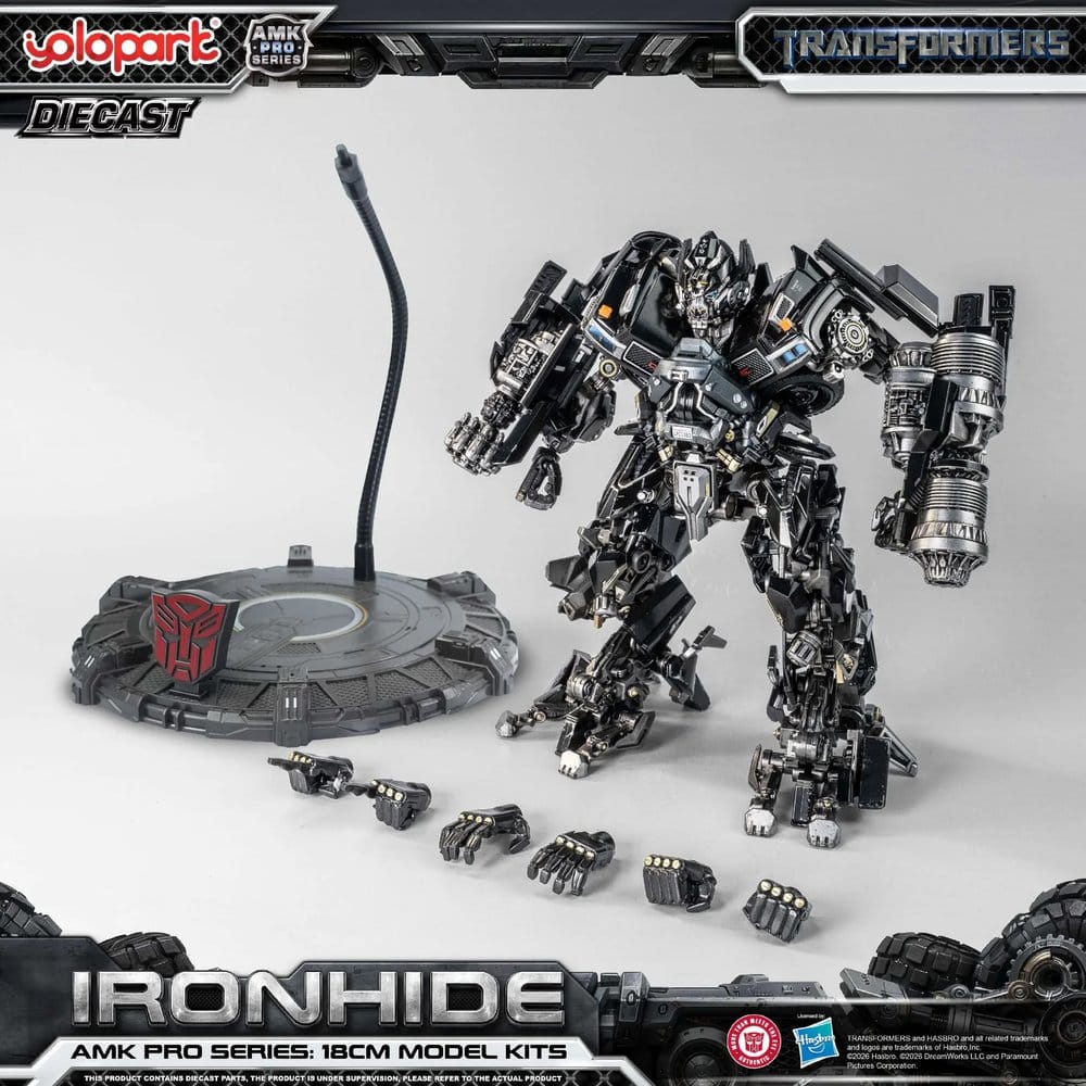Transformers (2007) AMK PRO Series Plastic Model Kit Ironhide 18 cm Image 4