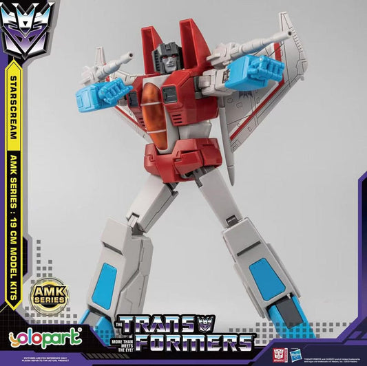 Transformers Generation One AMK Series Plastic Model Kit Starscream 19 cm Image 2