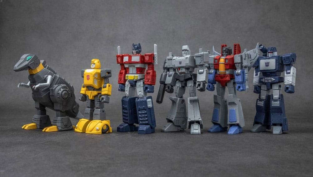 Transformers: Generation One AMK Mini Series Plastic Model Kit Sortiment (6) Image 1