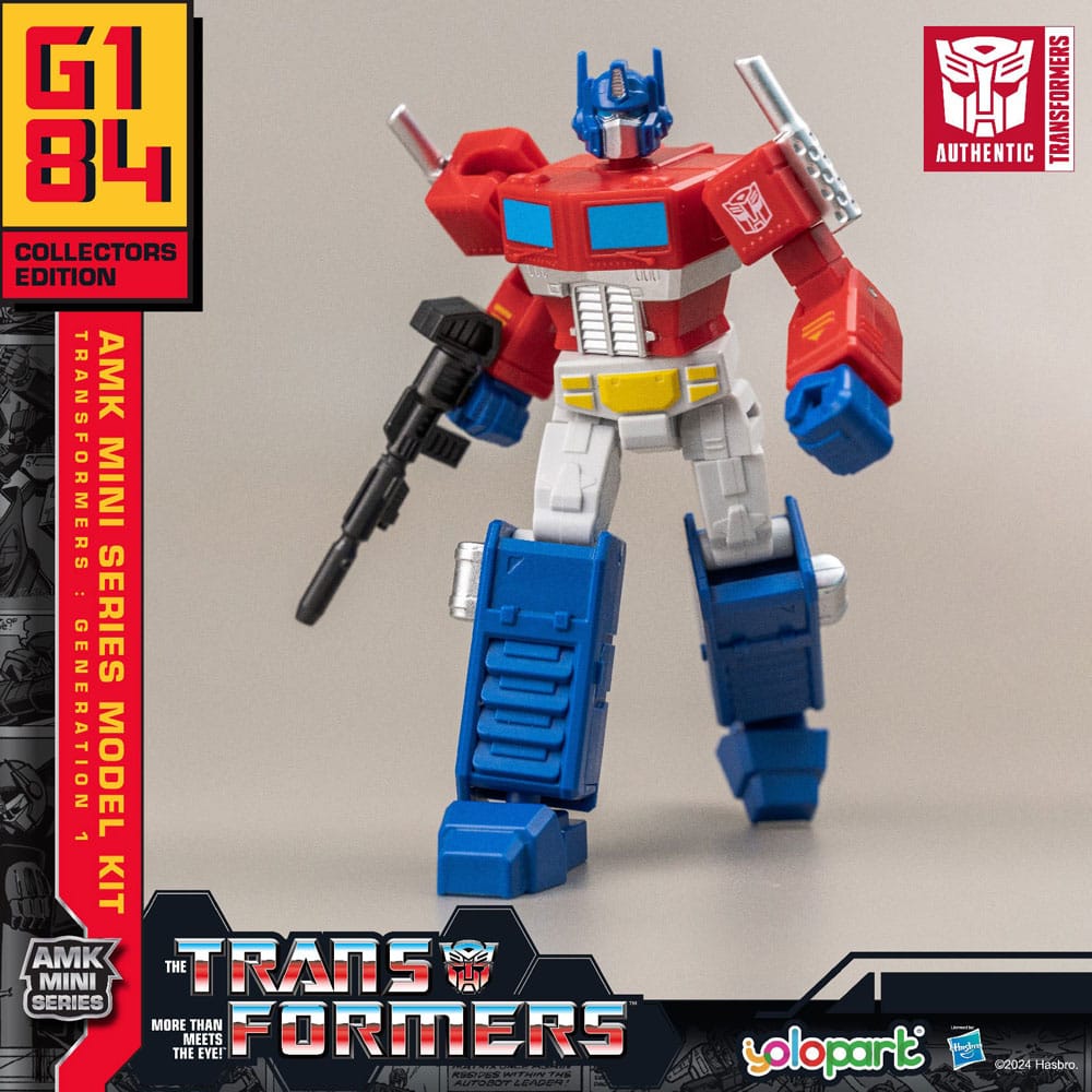 Transformers: Generation One AMK Mini Series Plastic Model Kit Optimus Prime 12 cm Image 5