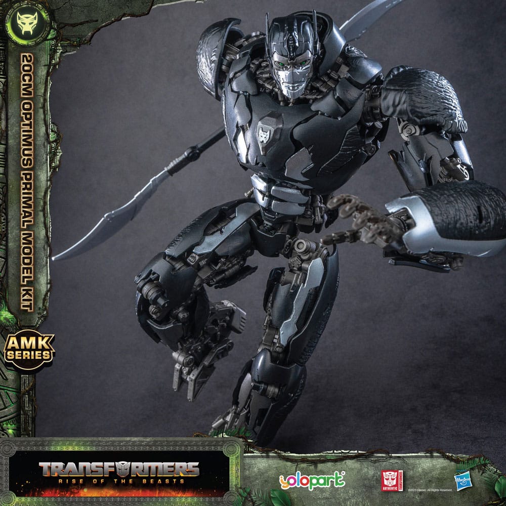 Transformers: Rise of the Beasts AMK Series Plastic Model Kit Optimus Primal 20 cm Image