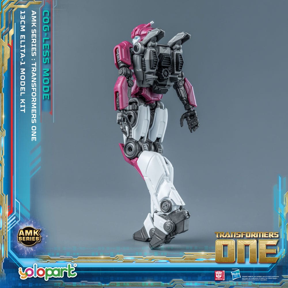 Transformers 8 AMK Mini Series Plastic Model Kit Elita-1 13 cm Image 12
