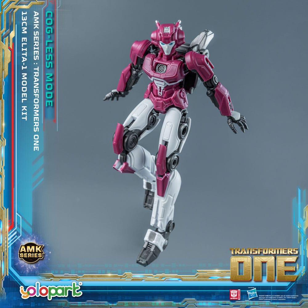 Transformers 8 AMK Mini Series Plastic Model Kit Elita-1 13 cm Image 13