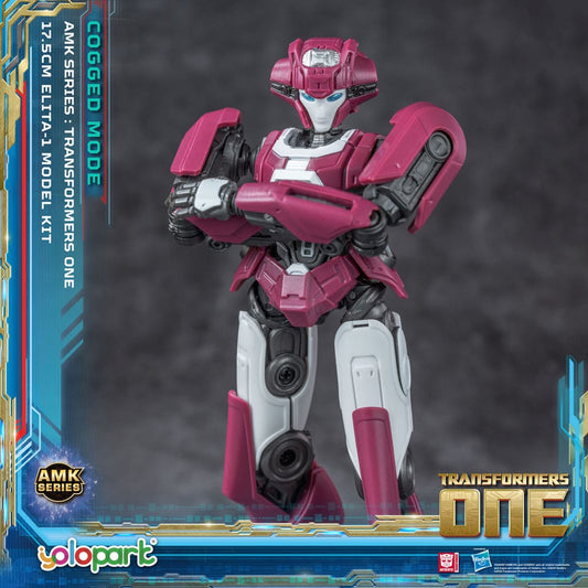 Transformers 8 AMK Series Plastic Model Kit Elita-1 20 cm Image 2