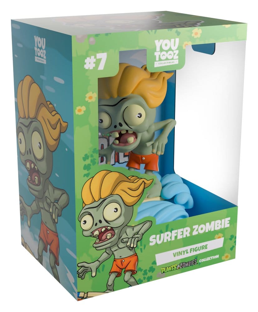 Plants vs. Zombies Vinyl Figur Surfer Zombie 10 cm Image