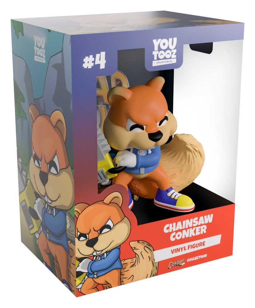 Conker’s Bad Fur Day Vinyl Figur Chainsaw Conker 8 cm Image