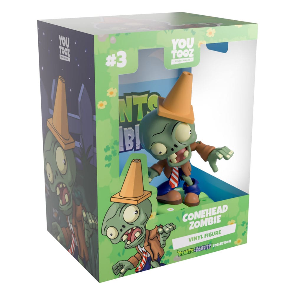 Plants vs. Zombies Vinyl Figur Conehead Zombie 12 cm Image 14