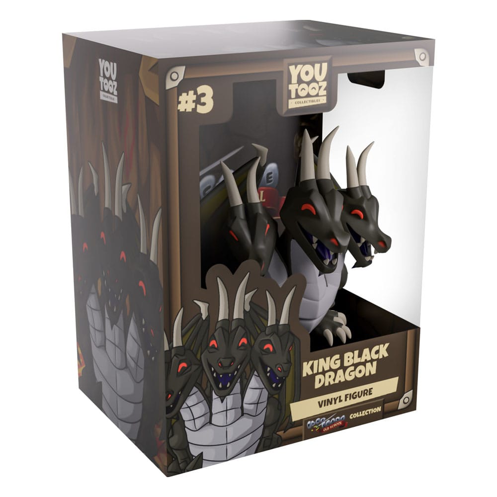 Old School RuneScape Vinyl Figur King Black Dragon 10 cm Image 5