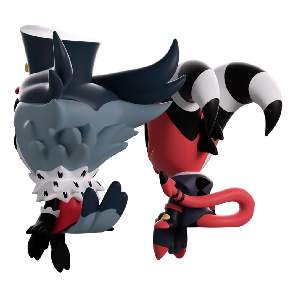 Helluva Boss Vinyl Figuren Blitzo & Stolas Monitor Buddiez Image 5