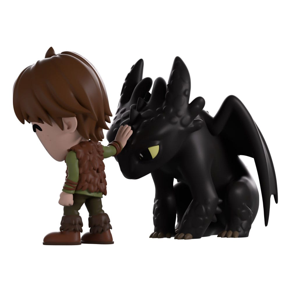 Drachenzähmen leicht gemacht Vinyl Figur Meeting Toothless 11 cm Image 4