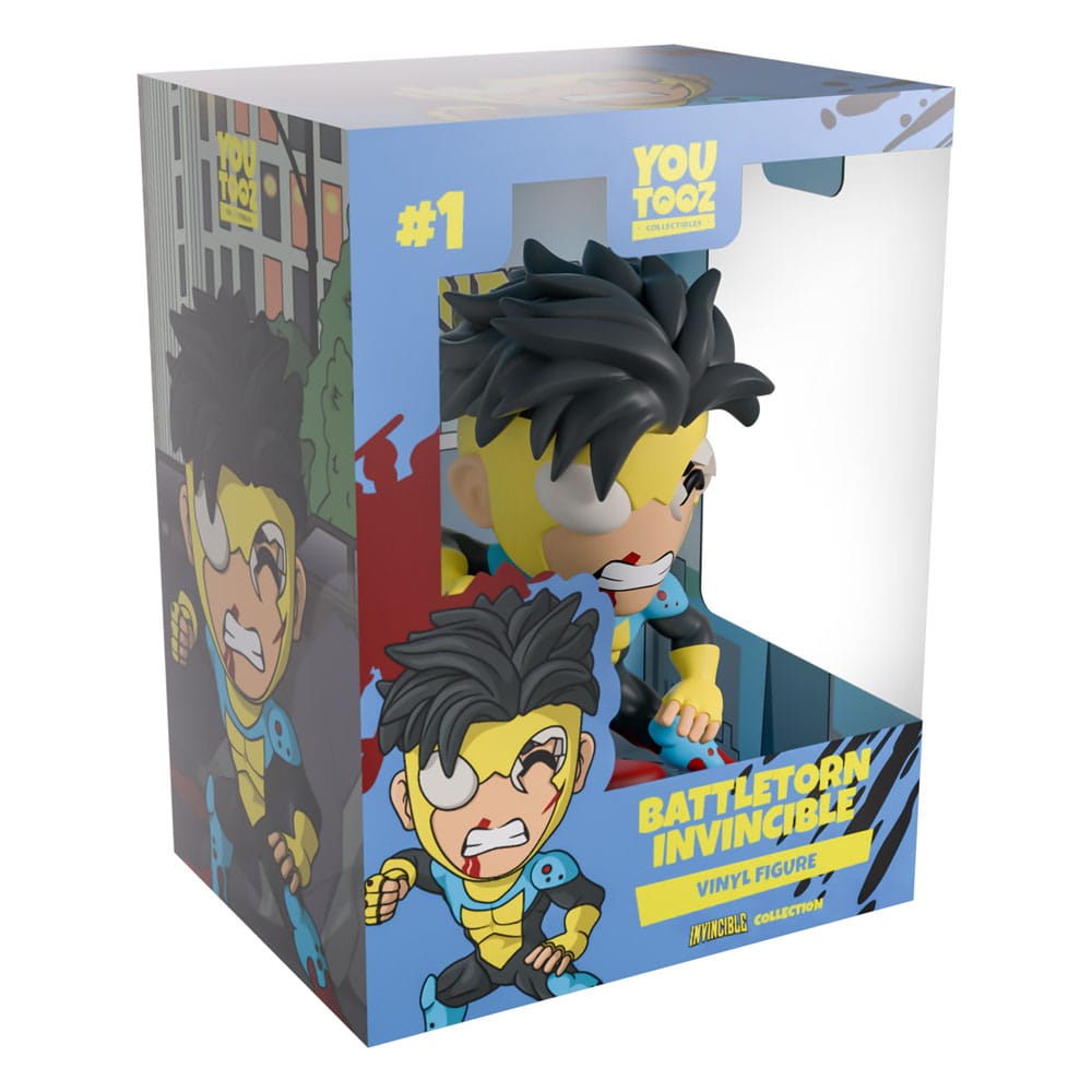 Invincible Vinyl Figur Radio Battletorn Invincible 11 cm Image 5