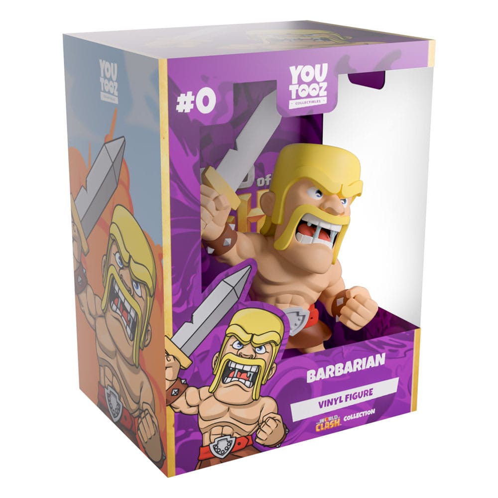 Clash of Clans Vinyl Figur Barbarian 12 cm Image 5