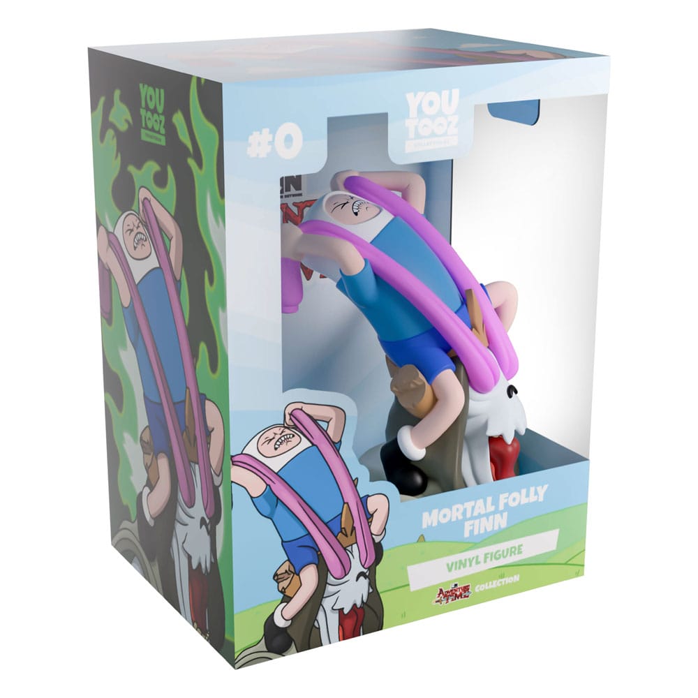 Adventure Time Vinyl Figur Mortal Folly Finn 11 cm Image 2
