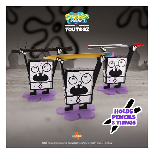 SpongeBob Schwammkopf Stiftehalter DoodleBob 9 cm Image 2