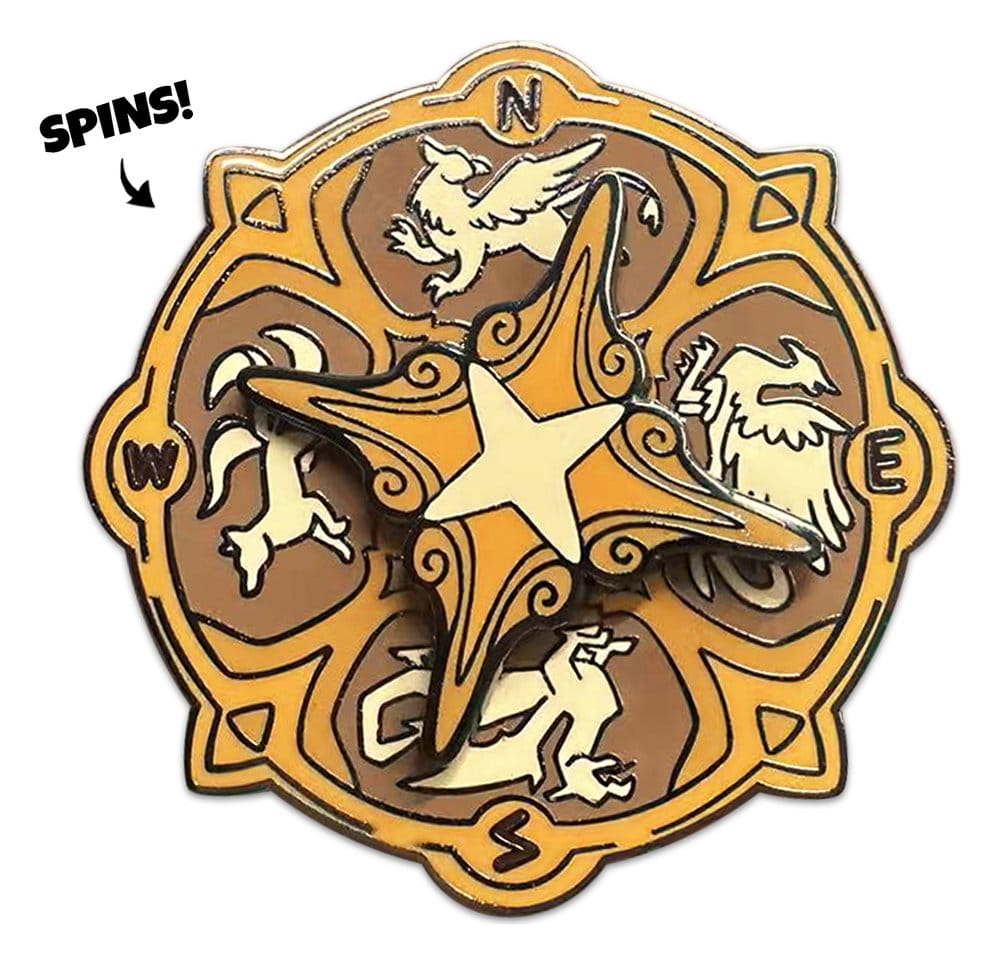 Quincy's Tavern Ansteck-Pin Compass 5 cm Image
