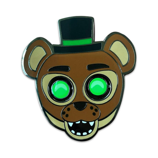 Five Nights at Freddy´s Ansteck-Pin Popgoes The Weasel Glow in the Drak Spinning 5 cm Image 2