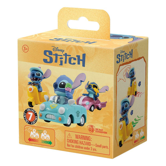 Lilo & Stitch Zoom Hero Rückzug-Fahrzeuge mit Figuren Stitch (Blind Box Ver.) Display (12) Image 2
