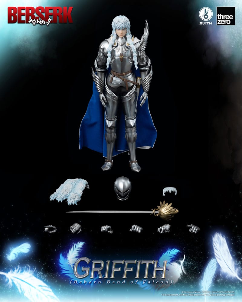 Berserk Actionfigur 1/6 Griffith (Reborn Band of Falcon) 30 cm Image 1