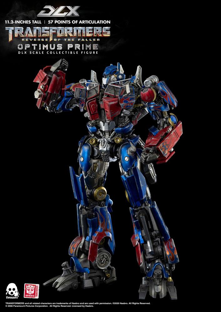 Transformers - Die Rache DLX Actionfigur 1/6 Optimus Prime 28 cm Image 3