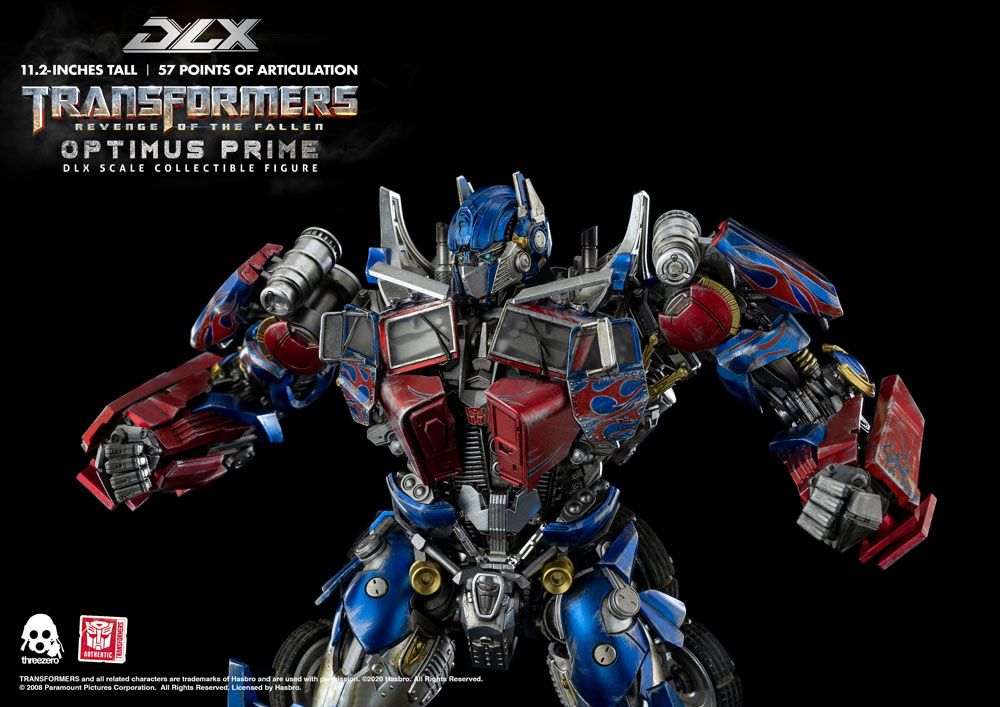 Transformers - Die Rache DLX Actionfigur 1/6 Optimus Prime 28 cm Image 5