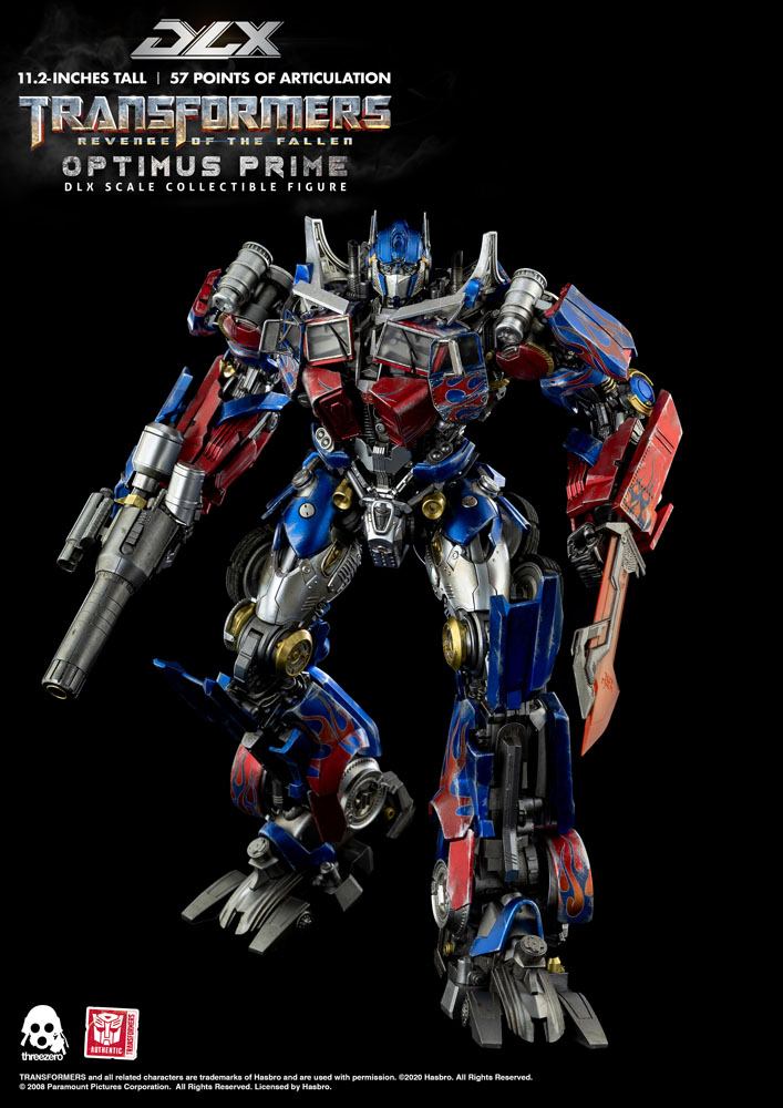 Transformers - Die Rache DLX Actionfigur 1/6 Optimus Prime 28 cm Image 6