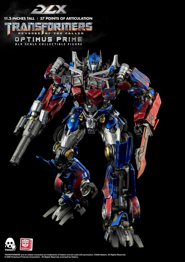 Transformers - Die Rache DLX Actionfigur 1/6 Optimus Prime 28 cm Image 7