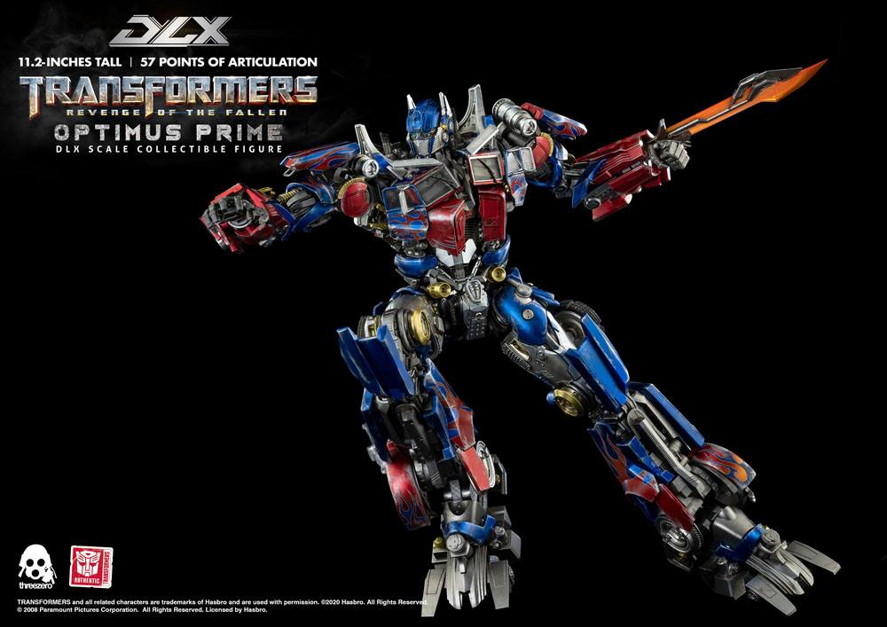 Transformers - Die Rache DLX Actionfigur 1/6 Optimus Prime 28 cm Image 13