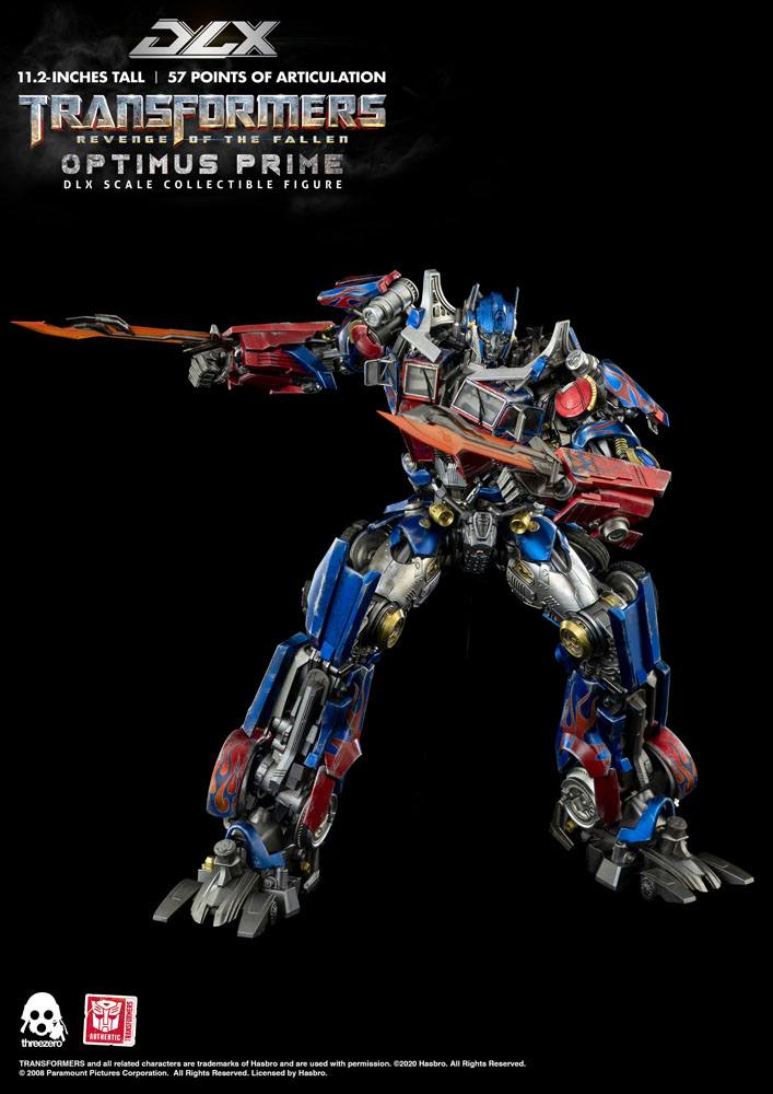 Transformers - Die Rache DLX Actionfigur 1/6 Optimus Prime 28 cm Image 14
