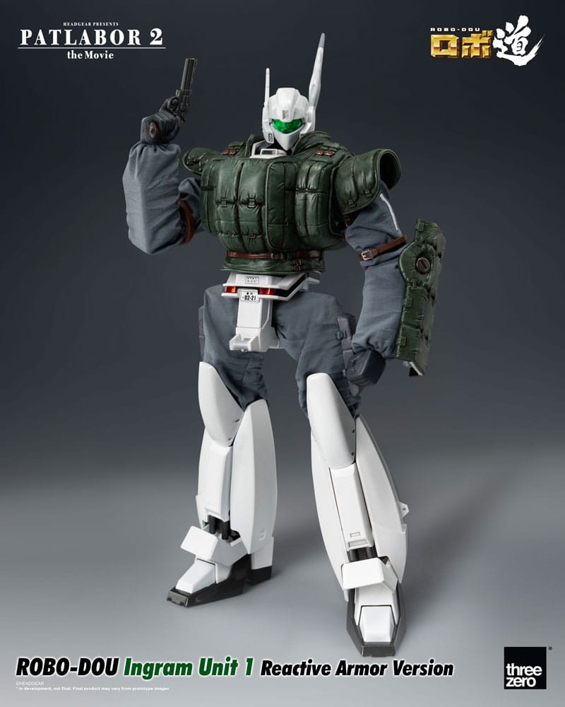 Patlabor 2: The Movie Robo-Dou Actionfigur Ingram Unit 1 Reactive Armor Version 23 cm Image 1