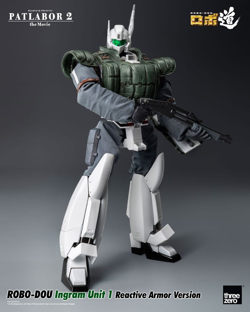 Patlabor 2: The Movie Robo-Dou Actionfigur Ingram Unit 1 Reactive Armor Version 23 cm Image 4