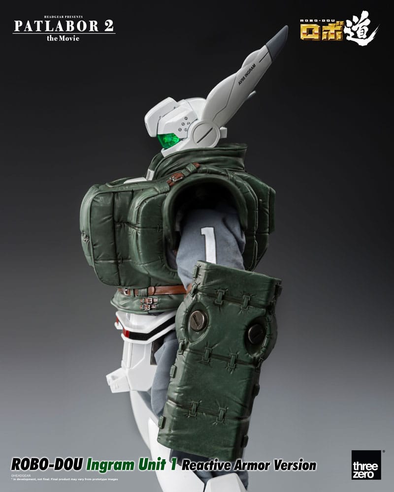 Patlabor 2: The Movie Robo-Dou Actionfigur Ingram Unit 1 Reactive Armor Version 23 cm Image 5