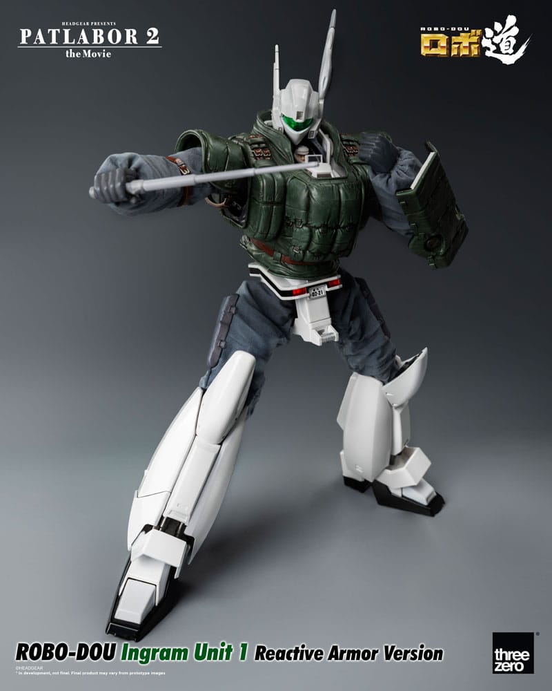 Patlabor 2: The Movie Robo-Dou Actionfigur Ingram Unit 1 Reactive Armor Version 23 cm Image 7
