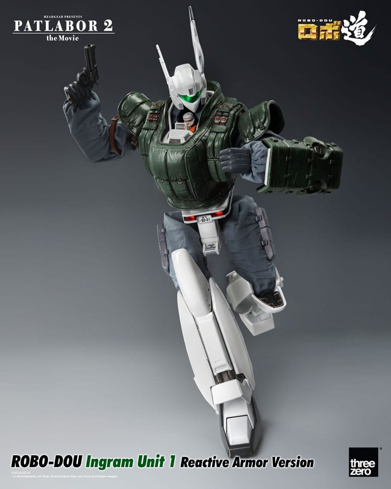 Patlabor 2: The Movie Robo-Dou Actionfigur Ingram Unit 1 Reactive Armor Version 23 cm Image 8