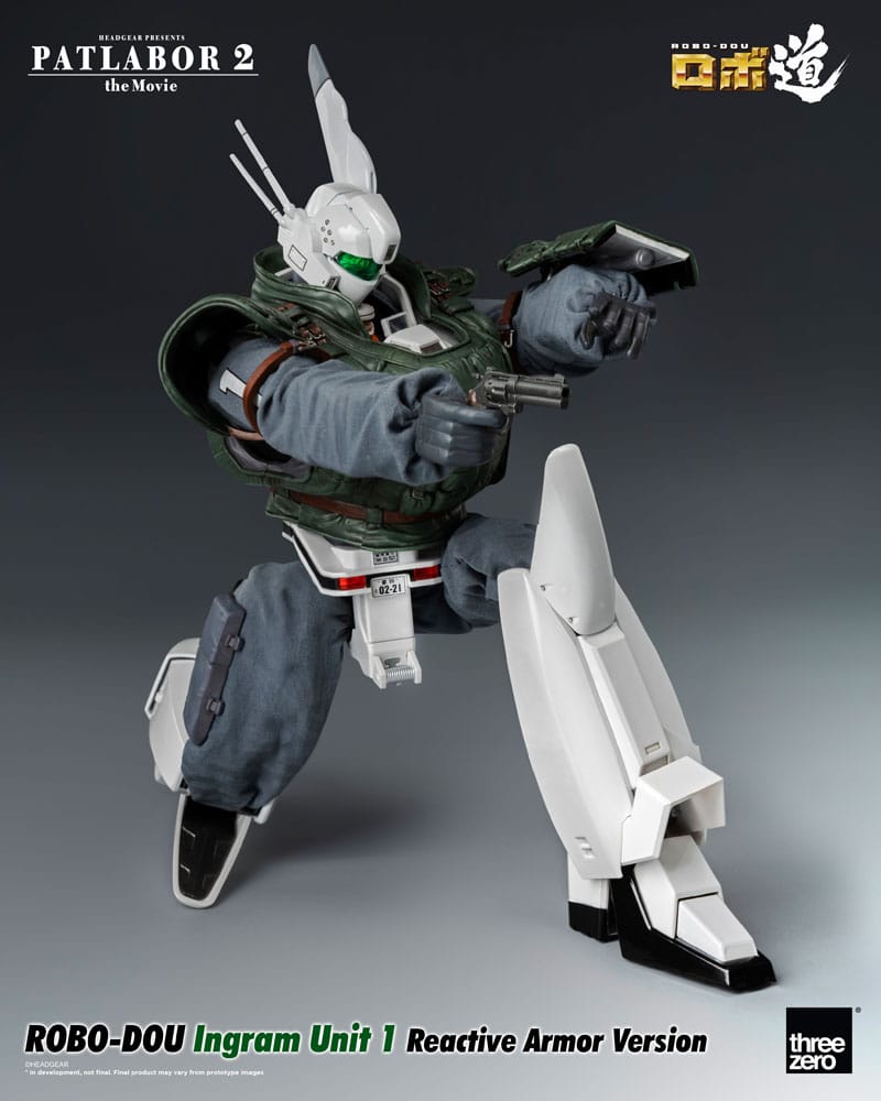 Patlabor 2: The Movie Robo-Dou Actionfigur Ingram Unit 1 Reactive Armor Version 23 cm Image 9