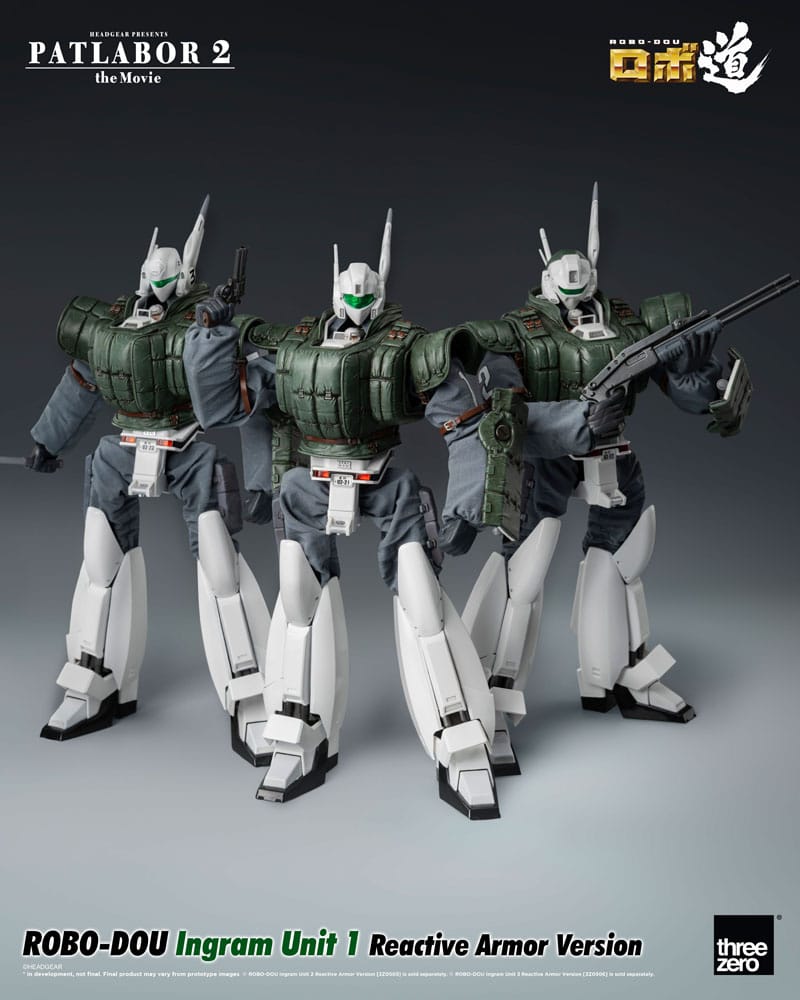 Patlabor 2: The Movie Robo-Dou Actionfigur Ingram Unit 1 Reactive Armor Version 23 cm Image 10