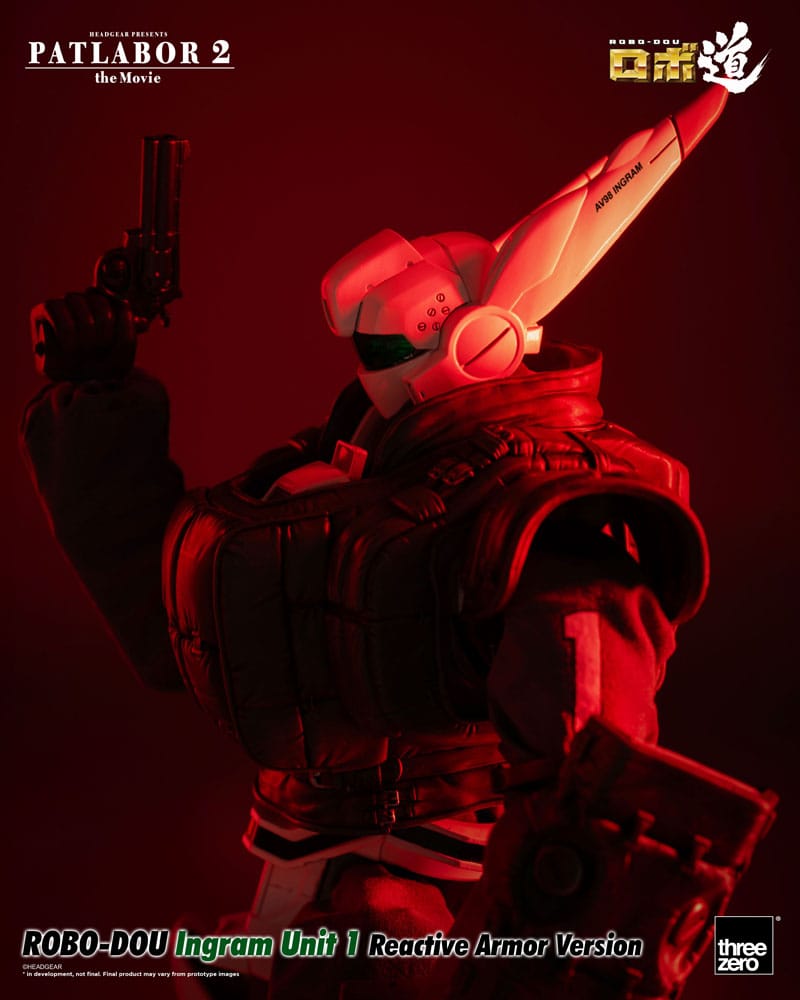 Patlabor 2: The Movie Robo-Dou Actionfigur Ingram Unit 1 Reactive Armor Version 23 cm Image 11