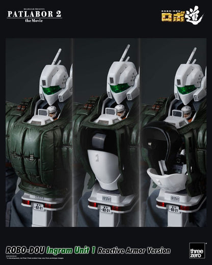 Patlabor 2: The Movie Robo-Dou Actionfigur Ingram Unit 1 Reactive Armor Version 23 cm Image 12