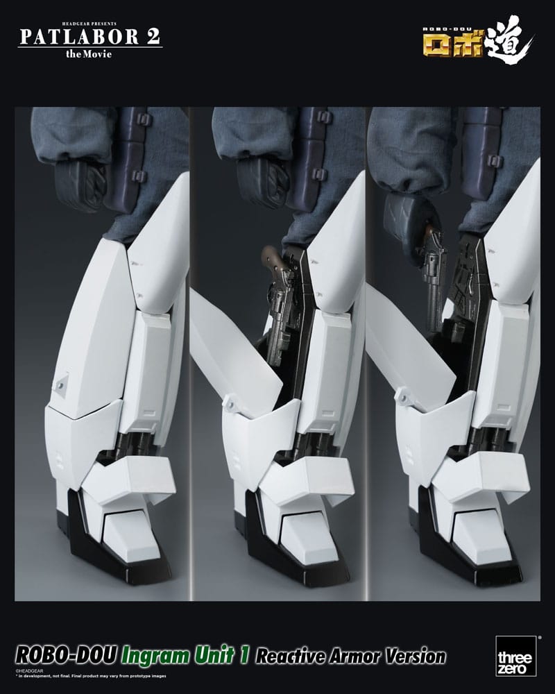 Patlabor 2: The Movie Robo-Dou Actionfigur Ingram Unit 1 Reactive Armor Version 23 cm Image 13
