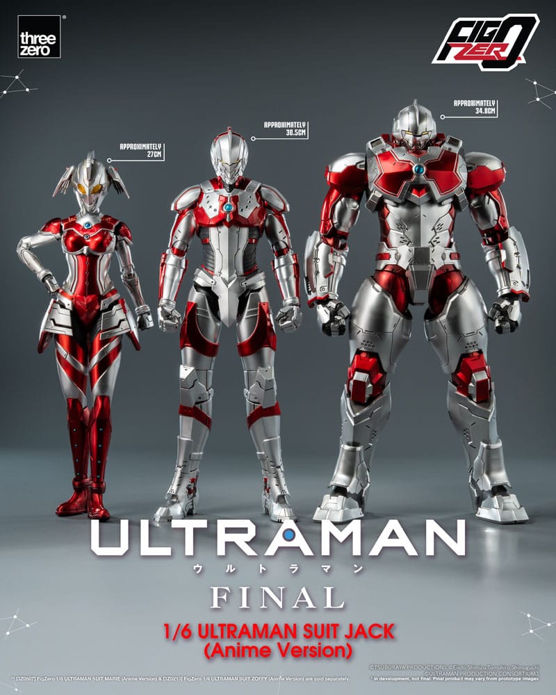 Ultraman Final FigZero Actionfigur 1/6 Ultraman Suit Jack Anime Version 35 cm Image 14