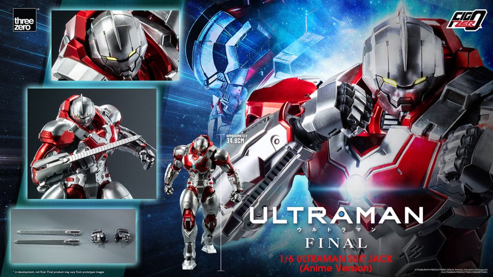 Ultraman Final FigZero Actionfigur 1/6 Ultraman Suit Jack Anime Version 35 cm Image 15