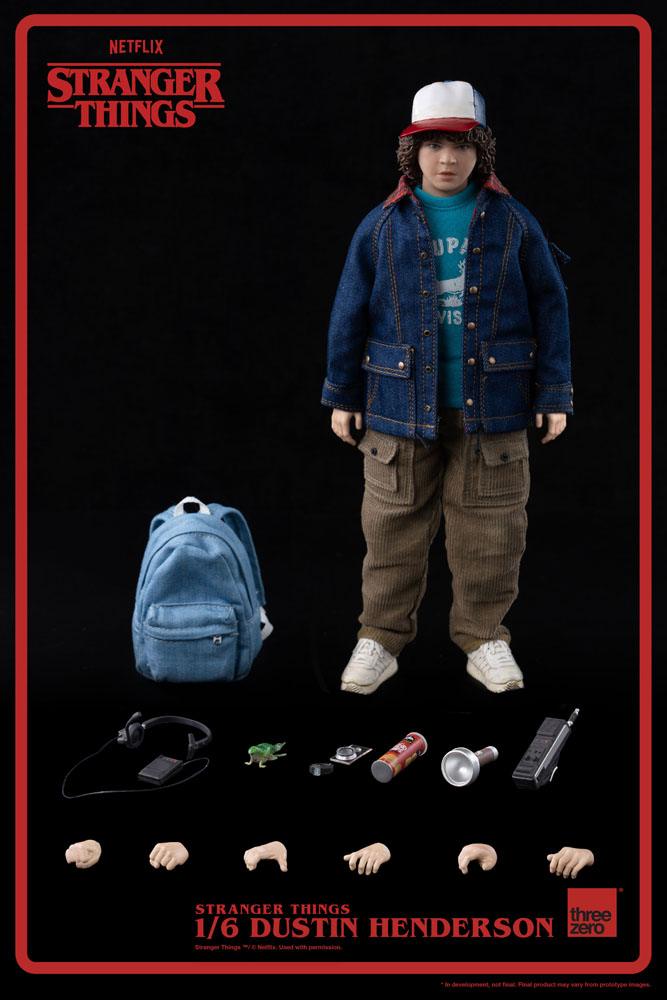 Stranger Things Actionfigur 1/6 Dustin Henderson 23 cm Image 2
