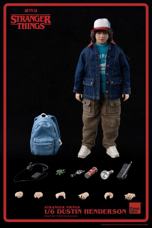 Stranger Things Actionfigur 1/6 Dustin Henderson 23 cm Image 2