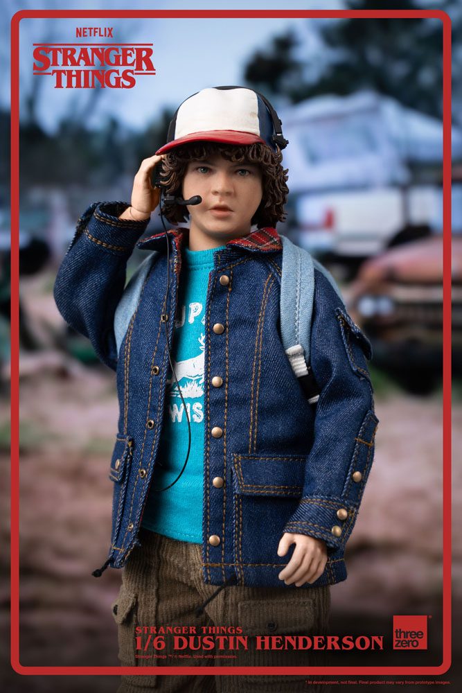 Stranger Things Actionfigur 1/6 Dustin Henderson 23 cm Image 6