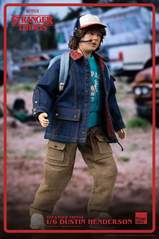 Stranger Things Actionfigur 1/6 Dustin Henderson 23 cm Image 7