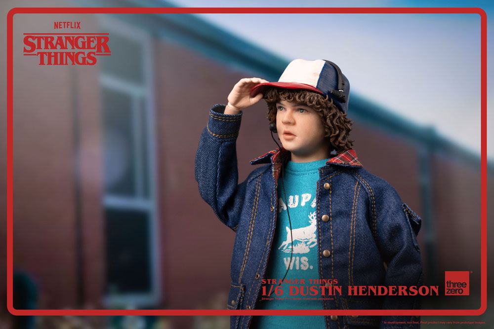 Stranger Things Actionfigur 1/6 Dustin Henderson 23 cm Image 10