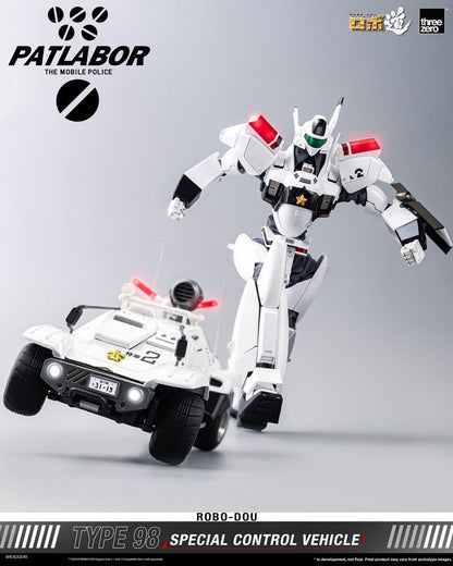 Mobile Police Patlabor ROBO-DOU Typ 98 Spezielles Kontrollfahrzeug 10 cm Image 7
