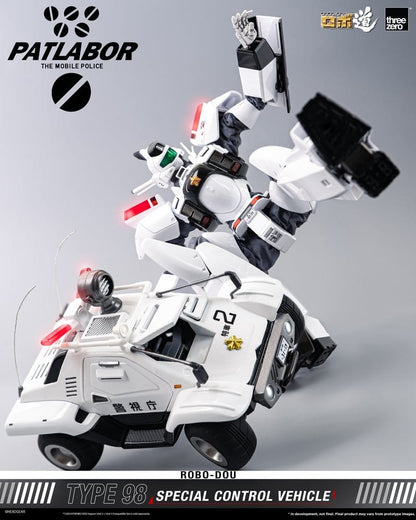 Mobile Police Patlabor ROBO-DOU Typ 98 Spezielles Kontrollfahrzeug 10 cm Image 8