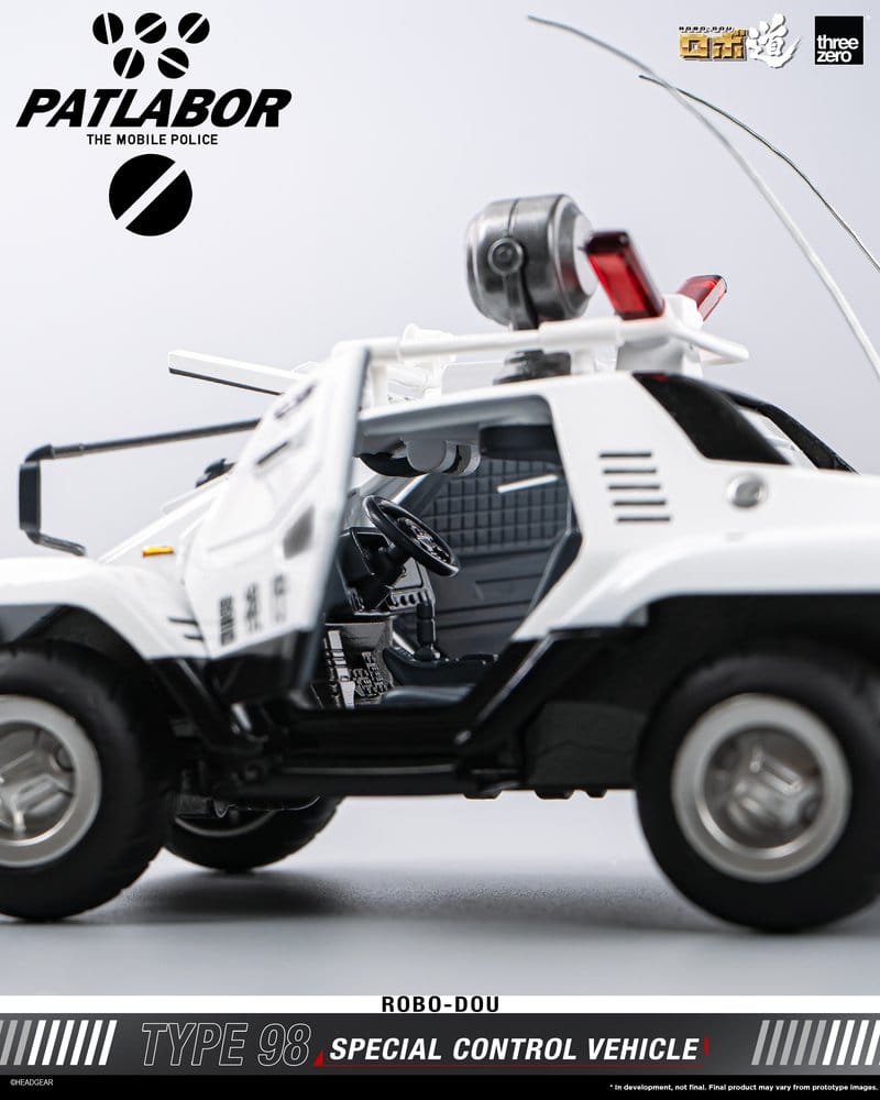 Mobile Police Patlabor ROBO-DOU Typ 98 Spezielles Kontrollfahrzeug 10 cm Image 14