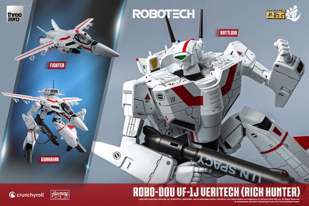 Robotech Actionfigur ROBO-DOU VF-1J Veritech (Rick Hunter) 20 cm Image 20